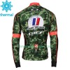 Maillot Cyclisme Hiver + Collant à Bretelles 2017 Armee De Terre N001